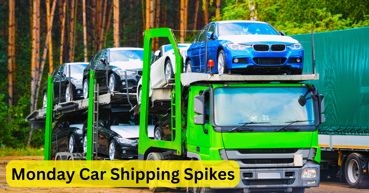 Monday Car Shipping Spikes